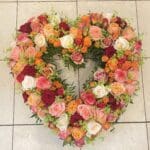 Oasis hjerte | Varme farver