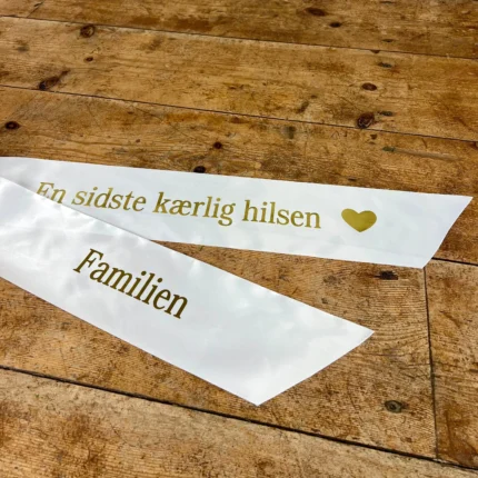 Bånd til begravelse