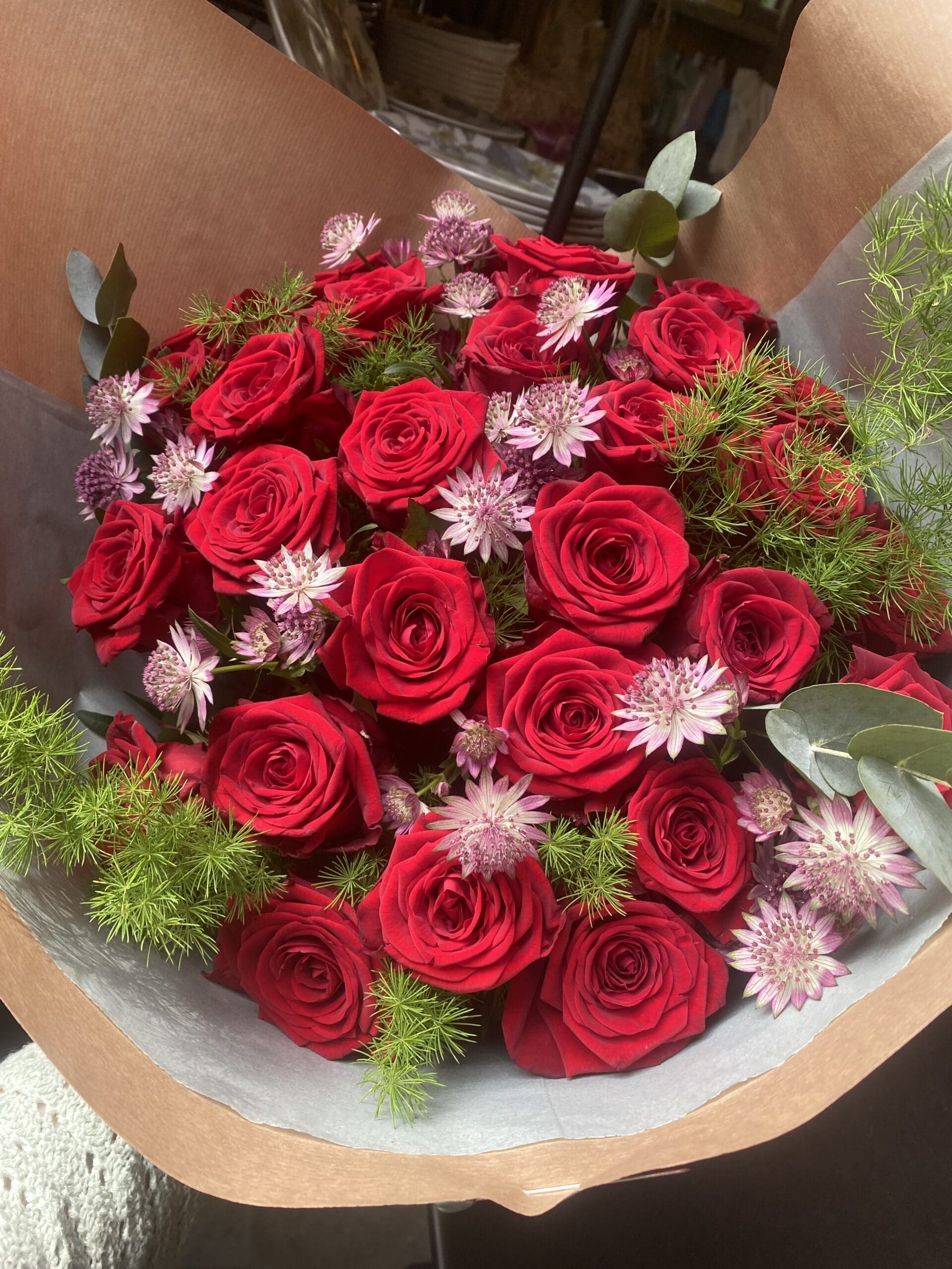 rød rosendrøm Rød Rosendrøm - Billede 1